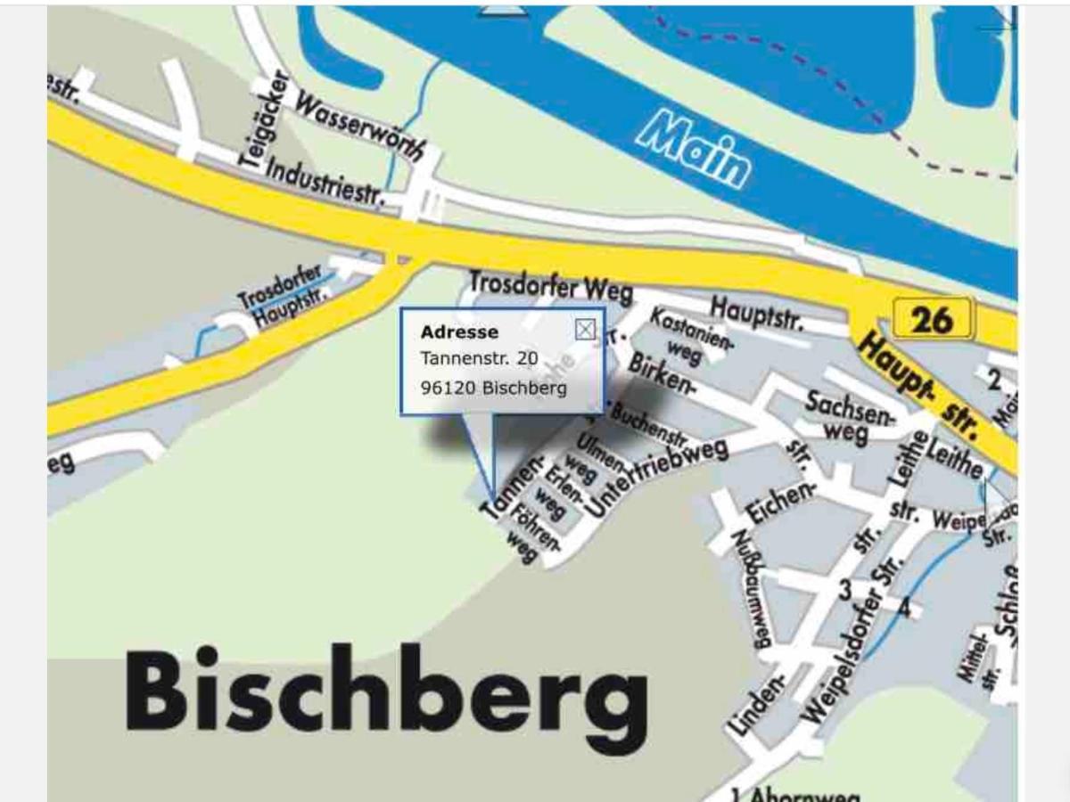 Relaxen Vor Den Toren Bambergs Bischberg Eksteriør bilde